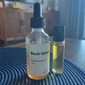 Oil Perfumery YSL Black Opium 60ml bottle and roller ball